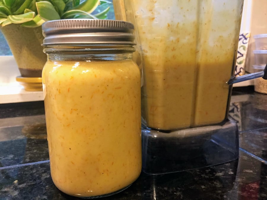 5Ingredient Roasted Yellow Tomato Sauce